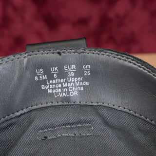 Franco Sarto Women Valor Black Leather Western Square Toe Boots sz 8.5