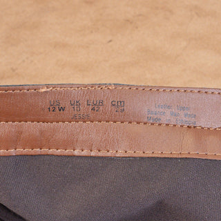 Naturalizer Women Jesse Brown Leather Wide Calf Riding Knee Tall Boots sz 12W