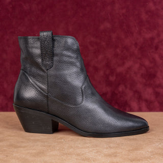Linea Paolo Women Wit Black Leather Festival Western Cowboy Ankle Boots sz 11