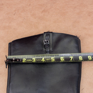 Matisse Women Flashback Black Leather Back Zip Wide Calf Riding Knee Boots 8.5