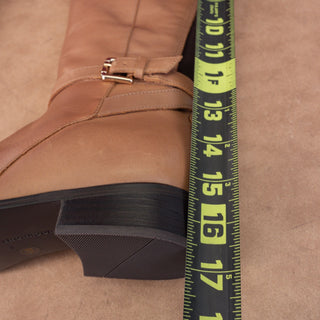 Rockport Women Harper Brown Leather Lightweight Comfortable Knee boots sz 6