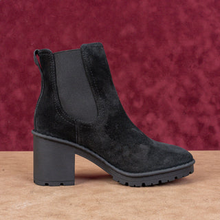 Vince Women Henderson Waterproof Chelsea Black Suede Boots sz 6US EUR 36