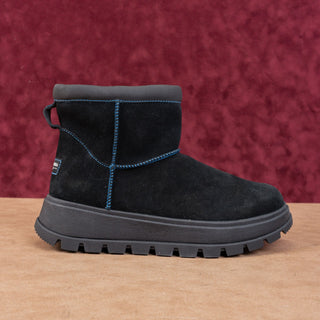 Koolaburra By UGG Women Black Suede Ultra Mini Hybrid Platform Boots 9US EUR 40