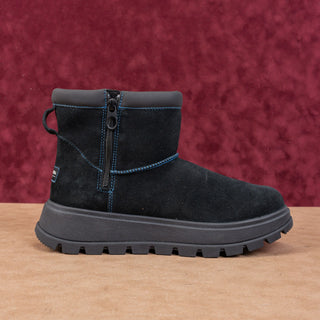 Koolaburra By UGG Women Black Suede Ultra Mini Hybrid Platform Boots 9US EUR 40