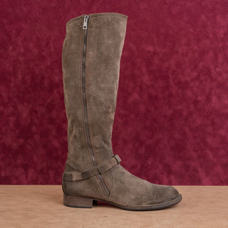 Alberto Fermani Women Brown Leather Riding Vintage Y2K Knee Boots 10.5US EUR40.5