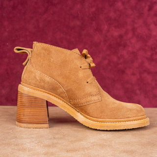 See by Chloe Women Brown Suede Lace-up Ankle Boots sz 9US EUR39