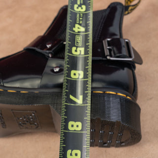 Dr Martens Unisex Wincox Harness Moto Black Leather Slip-on Ankle Boots M10 W11