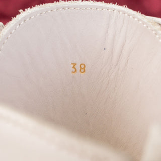 Lita by Ciara Women Italian Leather Fashion Lace Up Combat Boots sz 6US EUR37