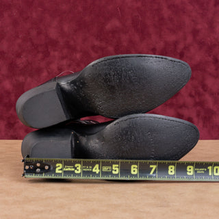 Idyllwind Women Wheels Western Cowboy Black Leather Ankle Boots sz 6.5