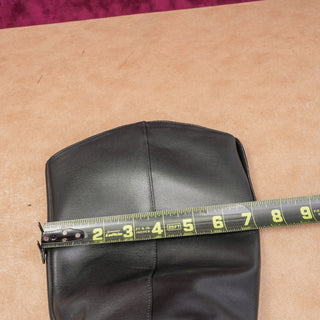 Dolce Vita Women Virona Waterproof Black Leather Zip Western Tall Boots sz 7