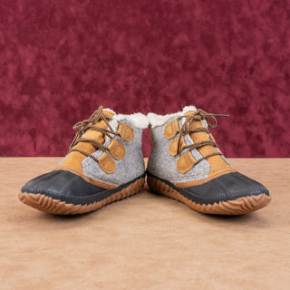 Sorel Women Out N Bout Plus Waterproof Lace-up Faux Fur lined Ankle Boots sz 7