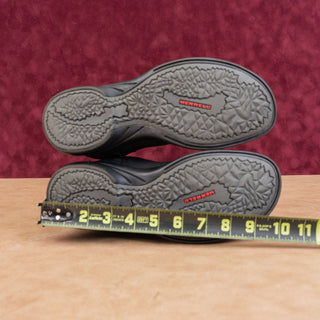 Merrell Women Captiva Black Leather Zip Strap Mid Calf Boots sz 7US EUR 37.5