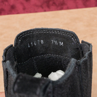 La Canadienne Women Seraphina Black Waterproof Suede Chelsea Ankle Boots sz 7.5