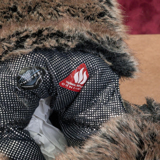 Columbia Women Heavenly Omni heat Fabric Brown Waterproof Winter Boots sz 8