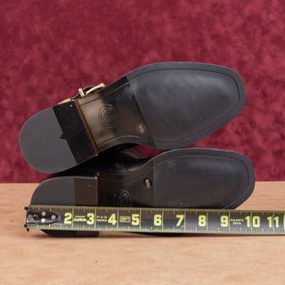 Vince Camuto Women Gin Black Leather Strap Stack heel Fashion Knee Boots sz 7