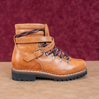 Tabitha Simmons Women Neela Hiker Boots Brown Leather sz 7-7.5US EUR38