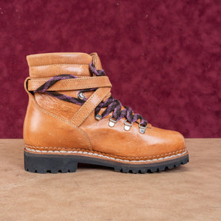 Tabitha Simmons Women Neela Hiker Boots Brown Leather sz 7-7.5US EUR38