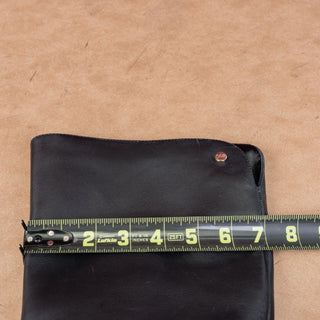 Nine West Women Morgin Black Leather Zip High Dress Riding Knee Boots 7.5