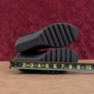 La Canadienne Women Becket Black Suede Waterproof Zip Wedge Boots sz 6.5