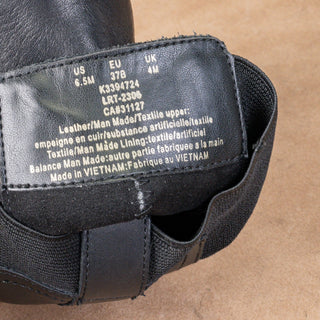 DKNY Women Rick Chelsea Black Leather Rhinestones Ankle Fashion Boots sz 6.5