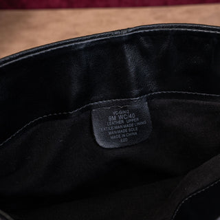 Vince Camuto Women Gin Black Leather Wide Calf Heel Fashion Knee Boots sz 9