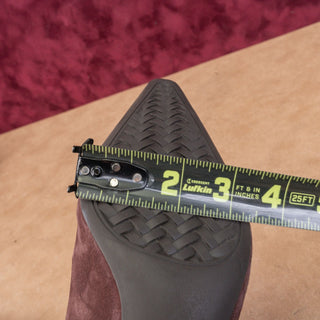 Cole Haan Women Go to Janece Plum Suede GrandOS Zip Pointy Knee Boots sz 10