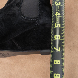 Pedro Garcia Women Ona Black Suede Wedge Boots Size 8US EUR 38