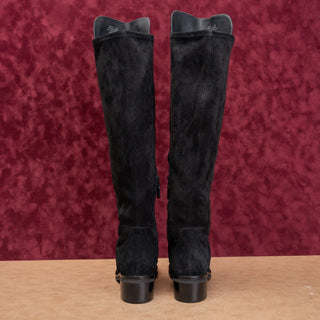 Cole Haan Women Duchess Black Suede OTK GrandOs Fashion Fall Boots sz 8