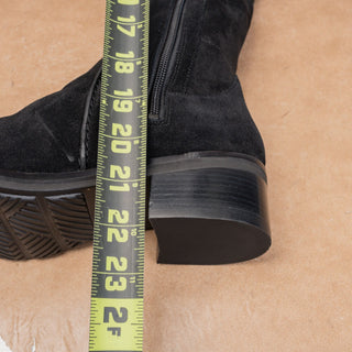 Cole Haan Women Duchess Black Suede OTK GrandOs Fashion Fall Boots sz 8