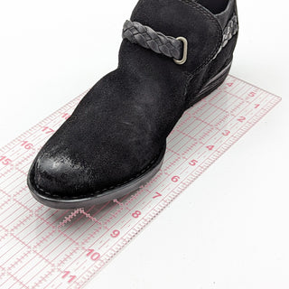 Born Women Nolina Black Leather Comfort Boots size 7.5M