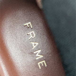 Frame Paris Women Le Holland Brown Leather Chelsea Boots Size 6.5 EUR 37