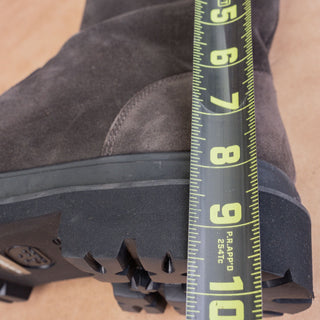 Vince Men Rale Graphite Waterproof Suede Zip Ankle Fashion Boots sz 12US EUR46