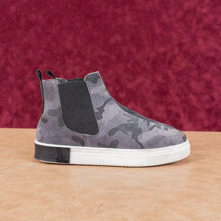 Strauss and Ramm Chelsea S Men Camo Suede Casual Comfortable Boots size 9