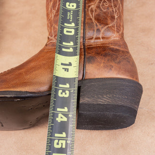 Idyllwind Women Sweet Tea Brown Leather Snip-toe Western Cowboy Boots sz 6