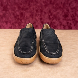Michael Toschi Men Antibac CIS Comfortable Cusion Black Leather Loafers Sz 12M