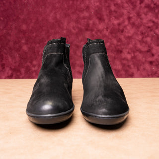 David Tate Women Torino Black Suede Regular Fit Ankle Boots sz 11