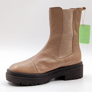 Sam Edelman Women Wellington Cedarwood Comfort Chelsea Suede Boots 10