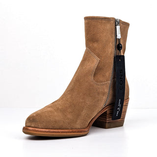 Rag&Bone Women Mustang Brown Suede Western Cowboy Zip Ankle Boots 6.5US EUR 37