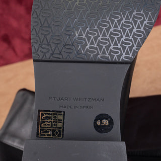 Stuart Weitzman Wmn 5050 Collection Dress Black Leather stretch OTK Boots 6.5