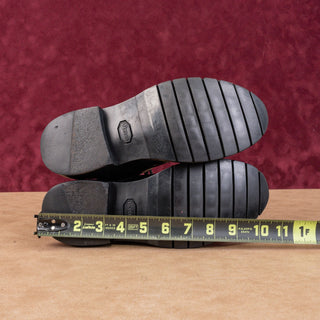 rag&bone Women Black Leather Lace-up Vibram Sole Ankle Combat sz 7US EUR37