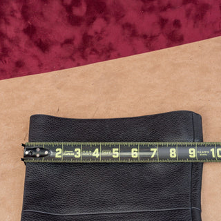 Vince Camuto Women Paulie Black Leather Wide Calf OTK Western Fashion Boots sz 6