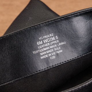 Vince Camuto Women Paulie Black Leather Wide Calf OTK Western Fashion Boots sz 6