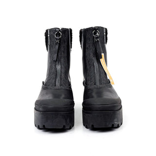 Michael Kors Wmn Channing Waterproof Rain Black Platform Winter Snow Boots sz 7