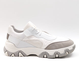 Fly London Women FIan Platform Leather White Sneakers size 12 EUC