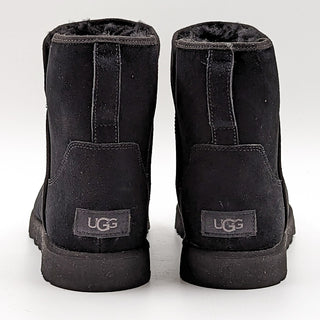 UGG Women Cory Slim Sherling Lined Black Suede Winter Boots size 12