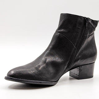 Paul Green Women Nelly Dressy Office black Leather Bootie Boots 9US 6.5 Austrian