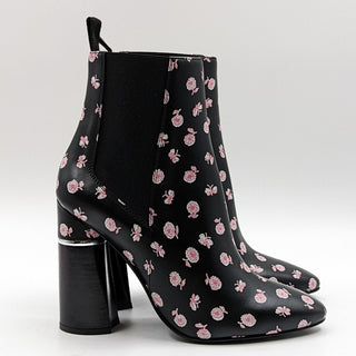 3.1 Phillip Lim Women Floral Print Leather ankle Boots