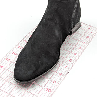 Who What Wear Raya Black Suede Chelsea Ankle Boots Size 8US 38.5 EUR