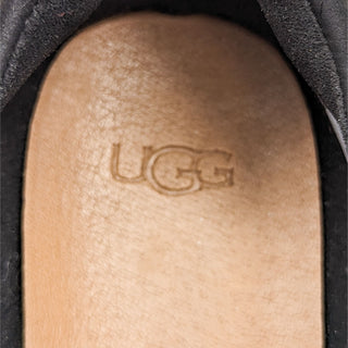 UGG Women Tays Mesh Knit Comfortable Lace-up Black Fabric Sneakers size 7.5