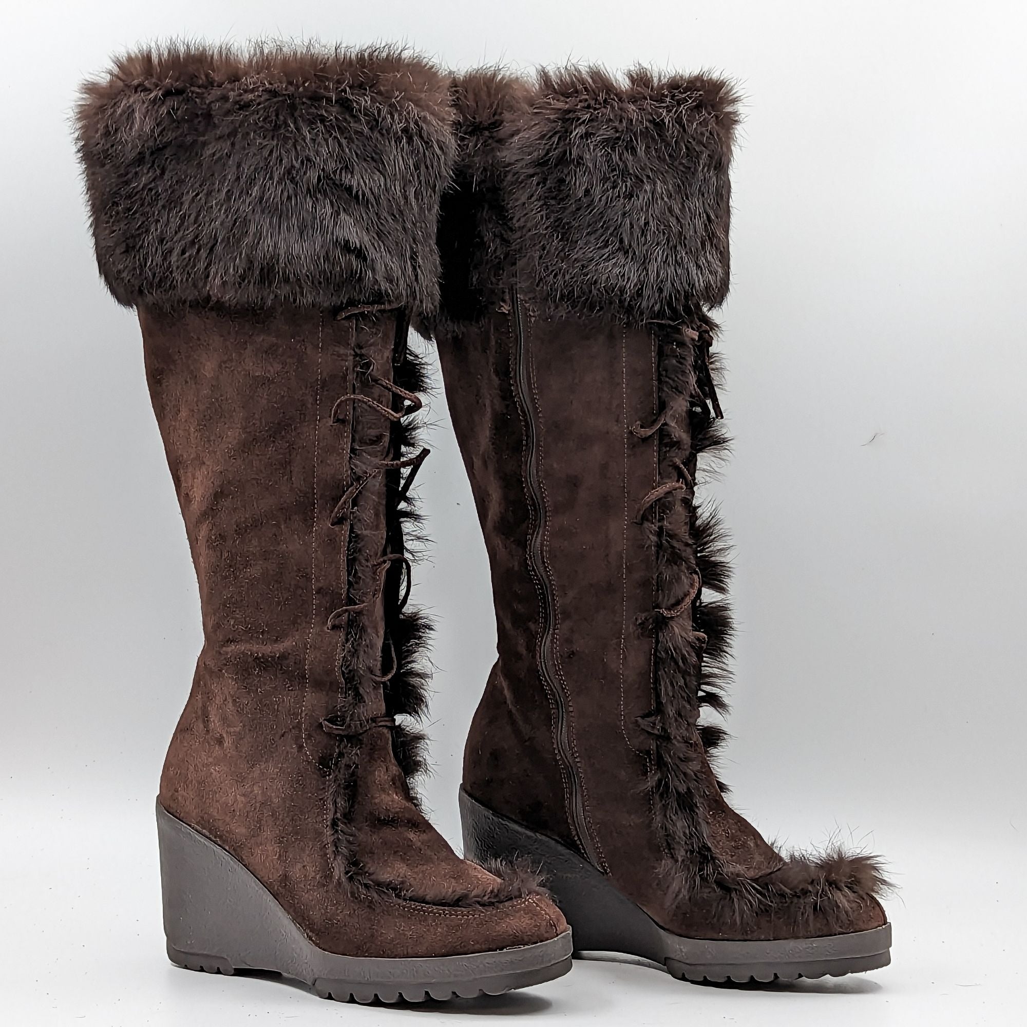 Coach Fur Boots